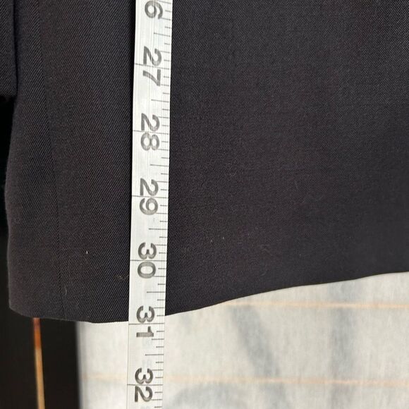 Marzotto Tessuto Italian Navy Wool Classic Double Breasted Sports Jacket 40 - Picture 5 of 9
